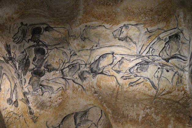 肖维洞窟壁画图片